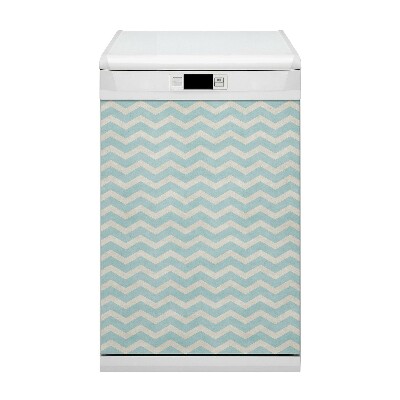 Painel magnético para máquina de lavar louça Ziguezagues