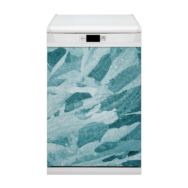 Painel magnético para máquina de lavar louça Abstração Azul