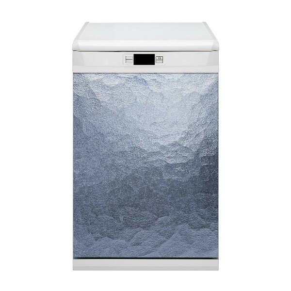 Capa magnética para máquina de lavar louça Abstração de Prata