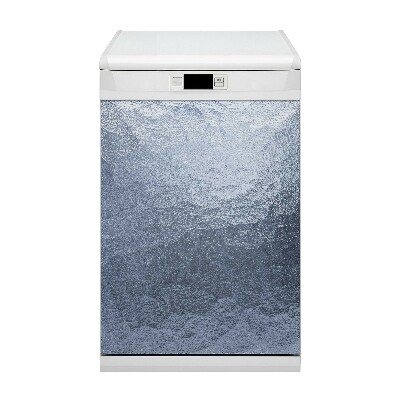 Capa magnética para máquina de lavar louça Abstração de Prata