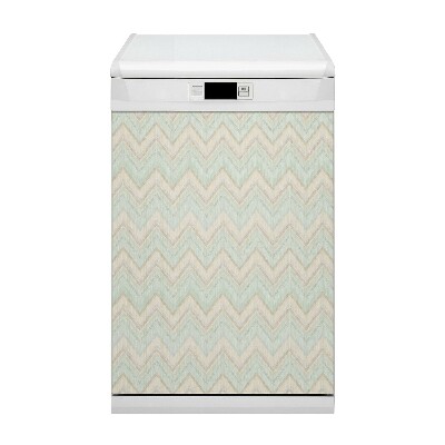 Painel magnético para máquina de lavar louça Ziguezagues