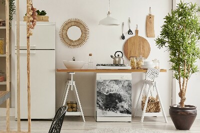 Painel magnético para máquina de lavar louça Paisagem montanhosa