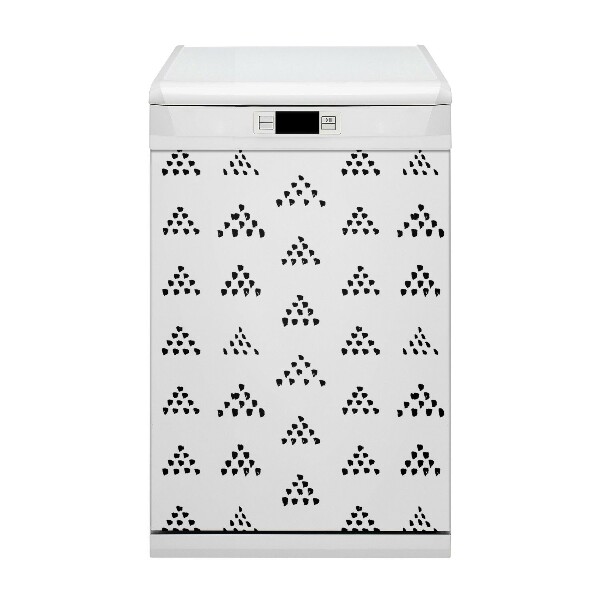 Painel magnético para máquina de lavar louça Estilo escandinavo