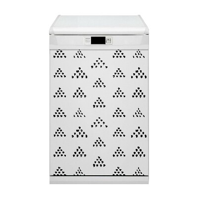 Painel magnético para máquina de lavar louça Estilo escandinavo