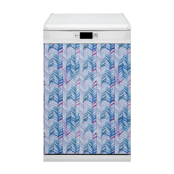 Painel magnético para máquina de lavar louça Padrão espinha de peixe