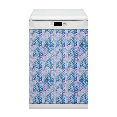 Painel magnético para máquina de lavar louça Padrão espinha de peixe