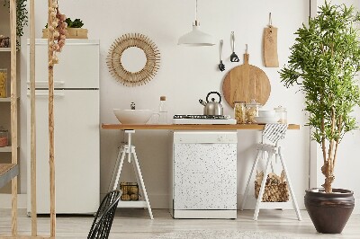 Capa magnética para máquina de lavar louça Pontos caóticos