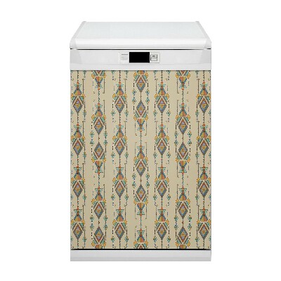 Painel magnético para máquina de lavar louça Estilo asteca