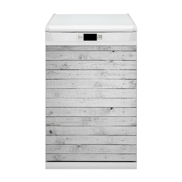 Capa magnética para máquina de lavar louça Tábuas de madeira