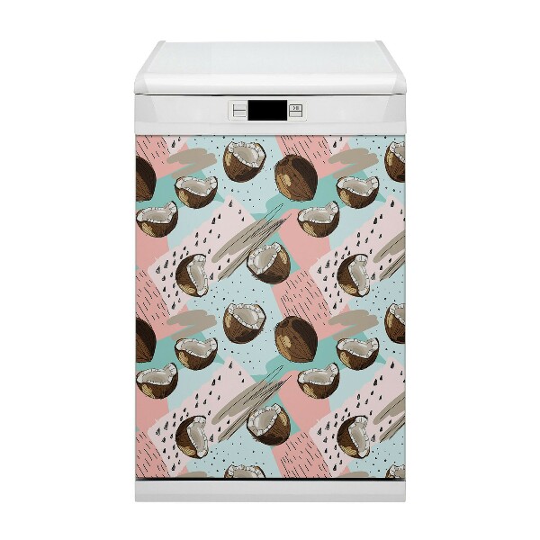 Capa magnética para máquina de lavar louça Cocos