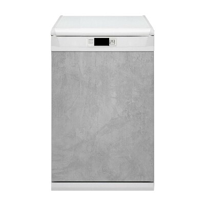 Painel magnético para máquina de lavar louça Tema Concreto