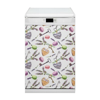 Painel magnético para máquina de lavar louça Chaves retrô antigas