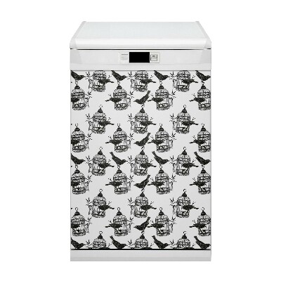 Painel magnético para máquina de lavar louça Gaiolas de pássaros