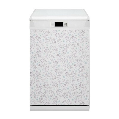 Capa magnética para máquina de lavar louça Galhos com folhas