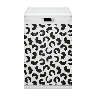 Capa magnética para máquina de lavar louça Pinceladas