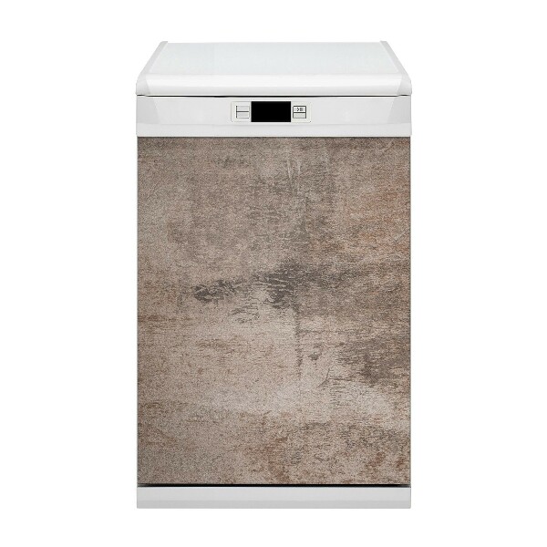 Painel magnético para máquina de lavar louça Textura de concreto