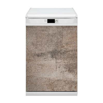 Painel magnético para máquina de lavar louça Textura de concreto