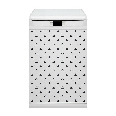 Capa magnética para máquina de lavar louça Triângulos