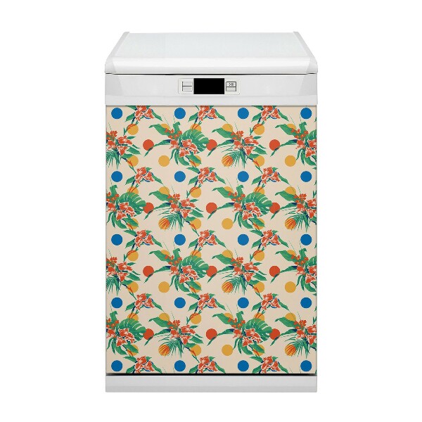 Capa magnética para máquina de lavar louça Pôr do sol