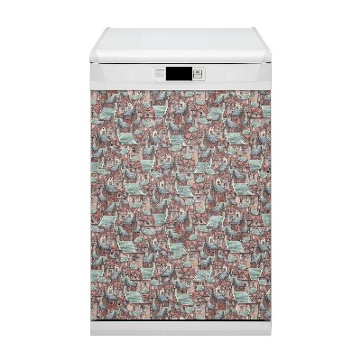 Capa magnética para máquina de lavar louça Cidade Velha