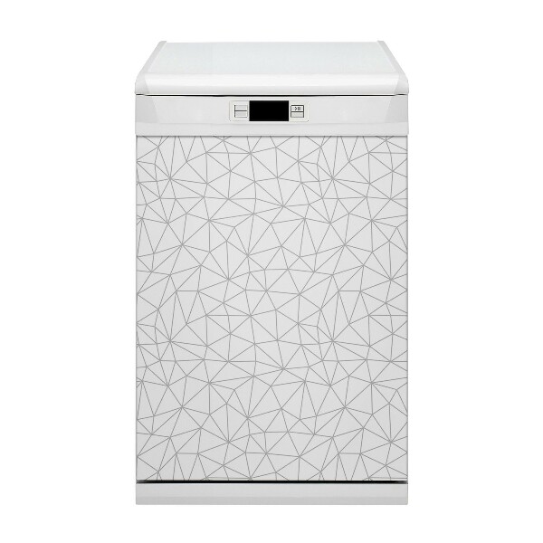 Painel magnético para máquina de lavar louça Estilo escandinavo