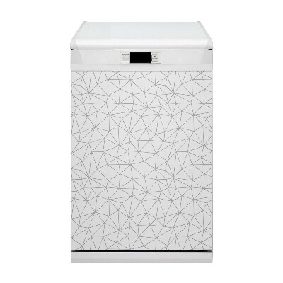 Painel magnético para máquina de lavar louça Estilo escandinavo