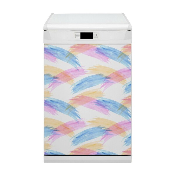 Capa magnética para máquina de lavar louça Pinceladas