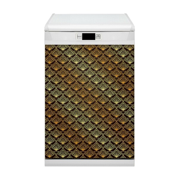 Capa magnética para máquina de lavar louça Estilo Art Déco