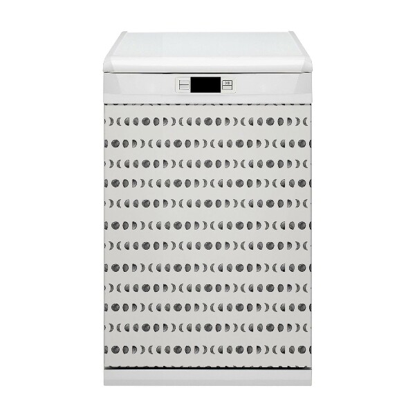 Painel magnético para máquina de lavar louça Lua