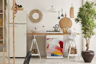 Painel magnético para máquina de lavar louça Manchas de tinta