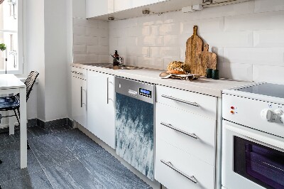 Painel magnético para máquina de lavar louça Abstração