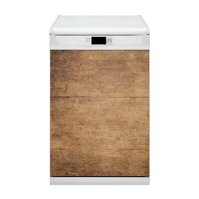 Capa magnética para máquina de lavar louça Madeira marrom
