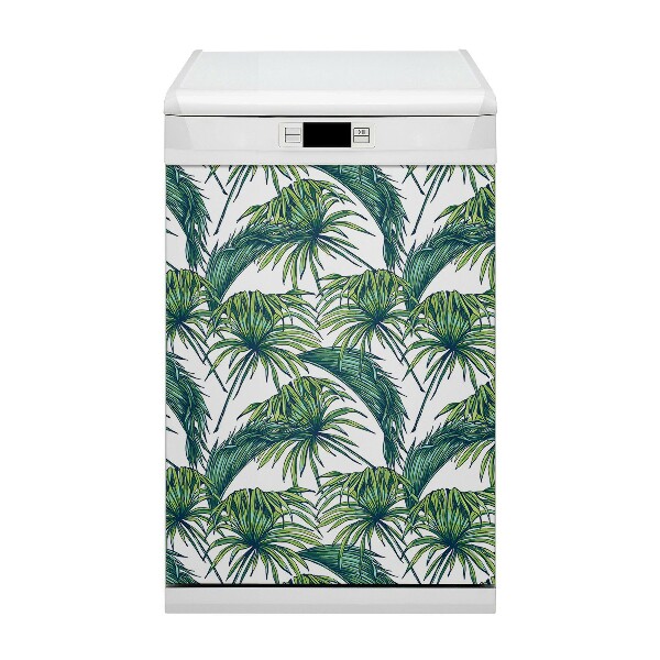 Capa magnética para máquina de lavar louça Jardim botânico