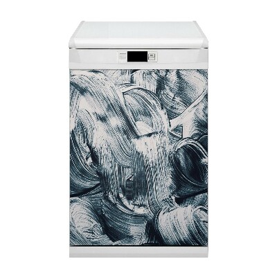 Capa magnética para máquina de lavar louça Pinceladas