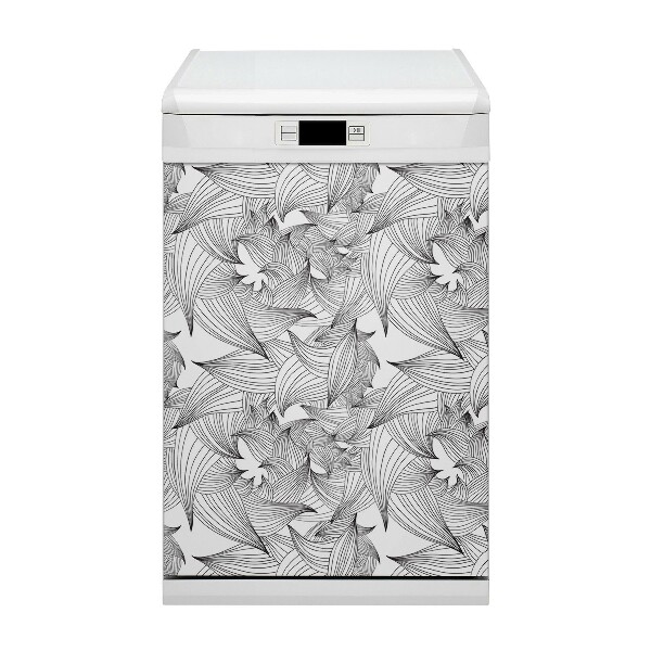 Painel magnético para máquina de lavar louça Linhas mágicas