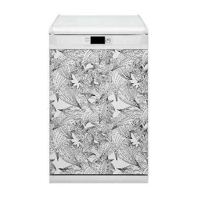 Painel magnético para máquina de lavar louça Linhas mágicas