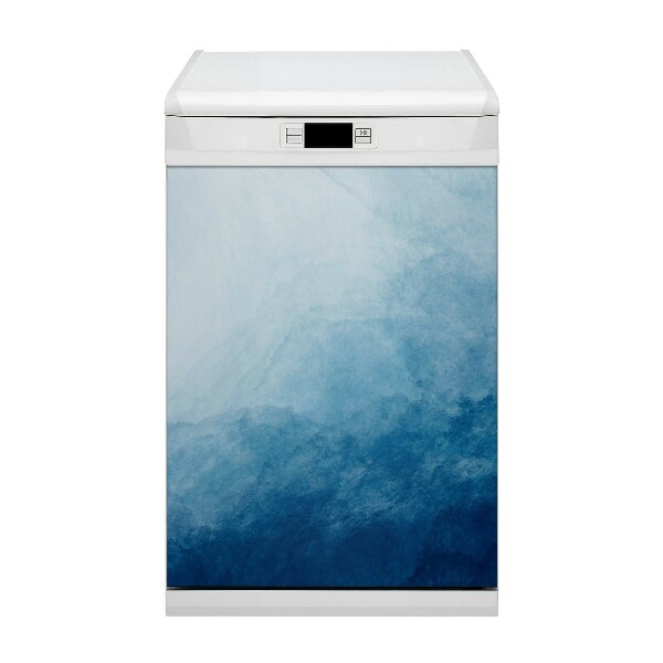 Capa magnética para máquina de lavar louça Ondas brancas