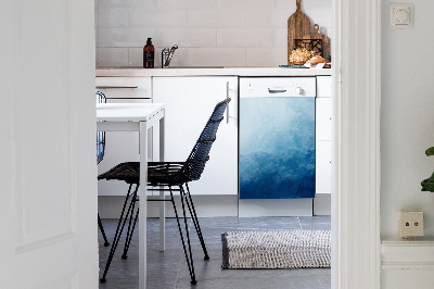 Capa magnética para máquina de lavar louça Ondas brancas