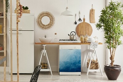 Capa magnética para máquina de lavar louça Ondas brancas