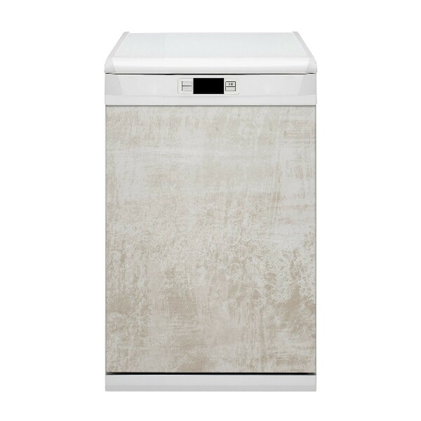 Painel magnético para máquina de lavar louça Textura de concreto