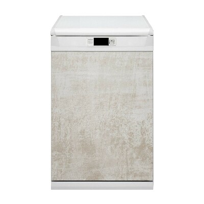 Painel magnético para máquina de lavar louça Textura de concreto