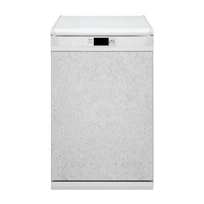 Capa magnética para máquina de lavar louça Concreto branco