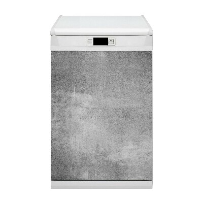 Painel magnético para máquina de lavar louça Concreto Abstrato