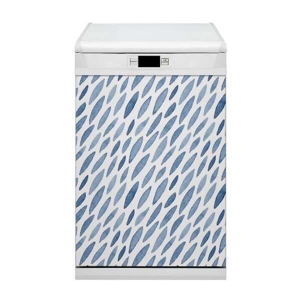 Painel magnético para máquina de lavar louça Manchas de tinta