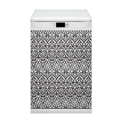 Painel magnético para máquina de lavar louça Padrão africano