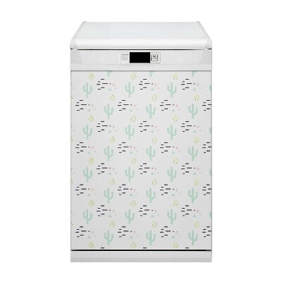 Painel magnético para máquina de lavar louça Cactos