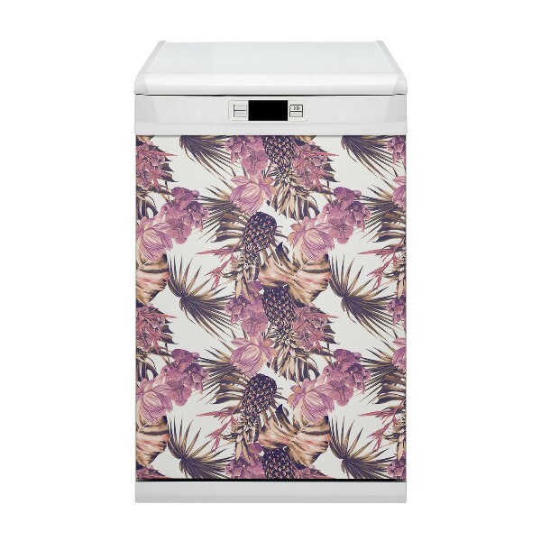 Painel magnético para máquina de lavar louça Abacaxi