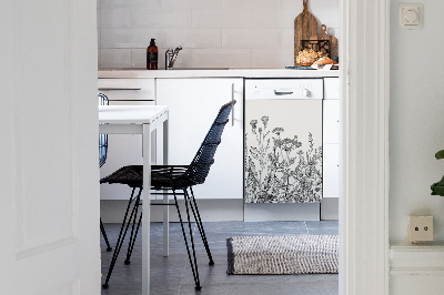 Painel magnético para máquina de lavar louça Prado de campo