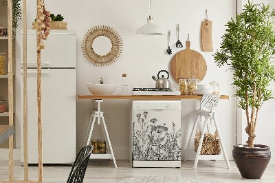 Painel magnético para máquina de lavar louça Prado de campo