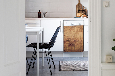 Capa magnética para máquina de lavar louça Madeira abstrata